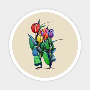 tulips Magnet